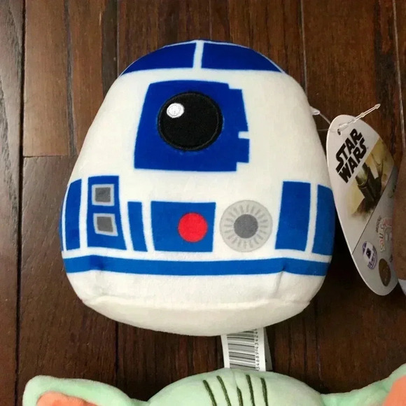 Squishmallows x Star Wars x4 Bundle: Grogu, R2D2, Chewy, BB8 - BRAND NEW W/TAGS! - Picture 2 of 11